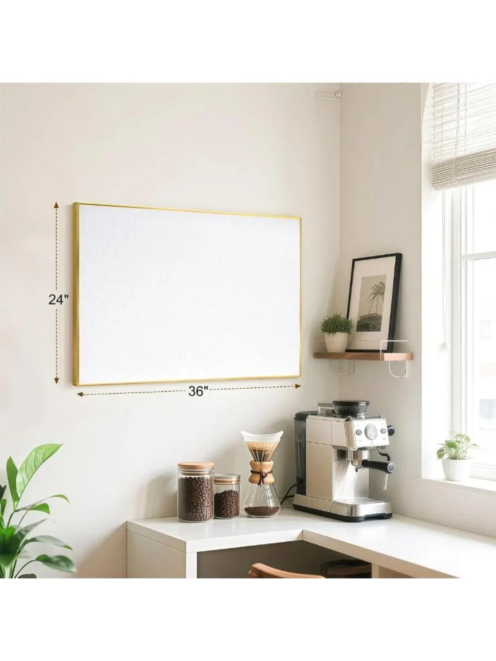 Linen Pin Board 36x24